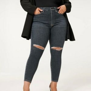 Good american good waist crop skinny jean